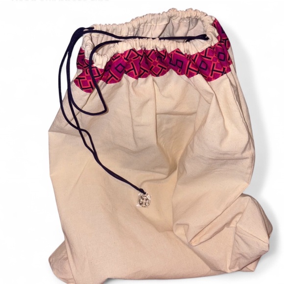 🌟 NWT Tory Burch Robinson Tote Bluewood Saffiano Leather + Dust Bag - Picture 10 of 10